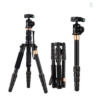 hilisg) Andoer Portable 5-Section Adjustable Camera Camcorder Video Tripod Detachable Monopod Aluminum Alloy Material with Ball Head Carrying Bag Compatible with Canon   Panasonic