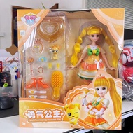 [op040] Anime Catch Teenieping Toys 캐치티니핑 Heart Princess Doll Girl Dress-Up Suit Doll Joints Movable