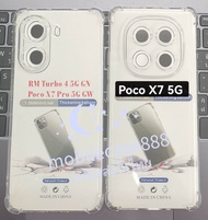 💥🇹🇭💥เคสใสกันกระแทกคลุมกล้อง For Poco X7 Pro 5G / Poco X7 5G / Poco M7 Pro 5G / Poco M7 5G / Poco M7 