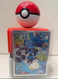 Japanese Art Rare Riolu Pokemon Card 086/078 AR | Scarlet ex SV1S | 日本版閃卡：リオル（利歐路）086/078 AR｜Scarlet