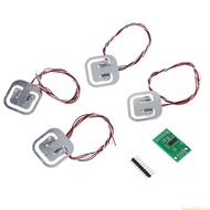 SUN Weight Sensor 50kg Load Cell Half-bridge Strain + HX711 AD Amplifier Module 4pcs