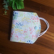 口罩暫存套/口罩收納套=韓國布料=水彩花卉