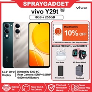 vivo Y29t 5G (8GB RAM + 256GB ROM) 5 Year Battery Health l IP64 Dust & Water Resistance🎁vivo Malaysi