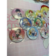 Hetalia Axis Power world Stars Food Book Character Badge Pin England America Germany Italy Japan Fra