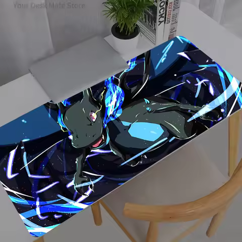 XXL Mouse Pad Durable Anime Pokemon Pikachu Gamer Computer Mousepad New Gaming Accessories Tablet Va