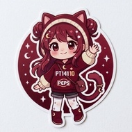 PT-141 Cute Collectible Sticker Size 10