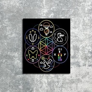 Coldplay Band Album Wall Poster