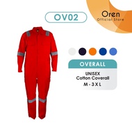 Oren Sport OV Cotton Overall with Reflective Tape OV02