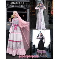 Terbaru Gamis ESME Arabella - Savia - Nayera Dress Pesta Gamis Mewah