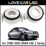 2Pcs H7 LED Headlight Bulb Adapter Holder Fit For BMW E46 E90 3 Series
