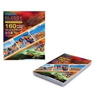 A4 PHOTO GLOSSY Paper 160 Pages Oily Skin 100 Sheets 160 G