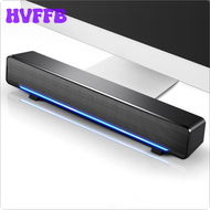HVFFB ลำโพงคอมพิวเตอร์3.5มิลลิเมตร USB แบบมีสายและเครื่องเสียงบลูทูธไร้สายเครื่องเล่นเพลงซับวูฟเฟอร์กล่องเสียงระบบเสียงเบสรอบทิศทางสำหรับคอมพิวเตอร์แล็ปท็อป RTHBF
