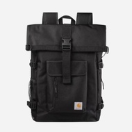 TAS CARHARTT WIP - CARHARTT WIP PHILIS BACKPACK - BLACK - 100% ORIGINAL