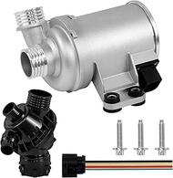 11518635090 Electric Engine Water Pump w/ 11537598865 Engine Coolant Thermostat Housing Compatible w