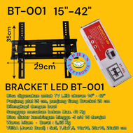 Bracket tv 15 inch-42 inch BT-001 Bracket LED 15 "-42"