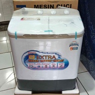 mesin cuci Sanken seri 8 uk 7 kg manual 2 tabung