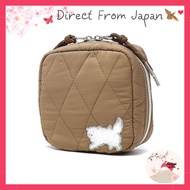 Paul & Joe Accessories Square Pouch PJA-P1091 - Beige and Ivory Options