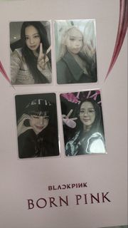 BLACKPINK 粉膠小卡