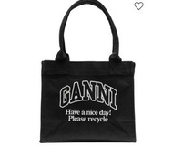 Ganni Black Tote Bag