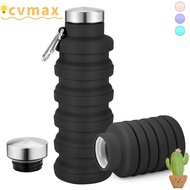 CYMX Collapsible Water Bottle, 17oz BPA Free Foldable Water Bottle, Portable Leakproof Eco-Friendly 