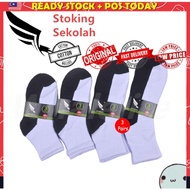 🧦🧦 [Ready Stock] 3 Pair School Sock (Stoking sekolah) P1718-2324