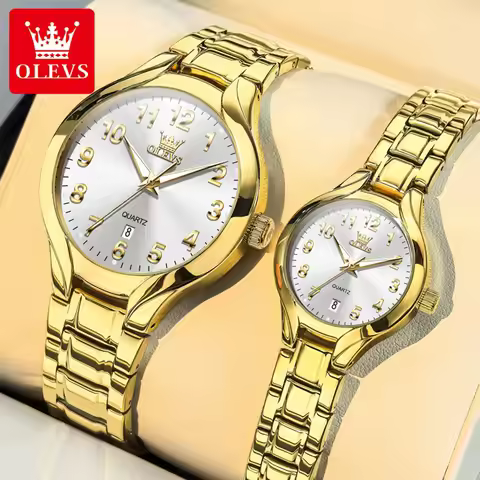 OLEVS Brand Quartz Women's Watch Waterproof Women's Calendar Function Watch 3650