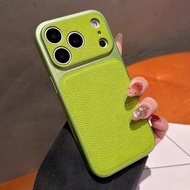 High Quality Luxury Smooth Leather Iphone Case Imitation Iphone 17| SUNNY Case