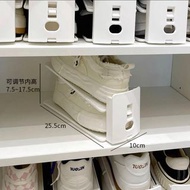 雙層鞋架收納神器 家用鞋櫃省空間 可調節分層隔板