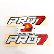 RACING LOGO STICKER PRO7 PRINT