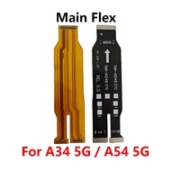 For Samsung Galaxy A54 A34 5G A346 A546 MainBoard Main board Motherboard Connect LCD Ribbon Flex Cab