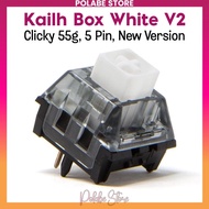 Switch Kailh Box White V2 clicky mechanical keyboard switch Polabe Store