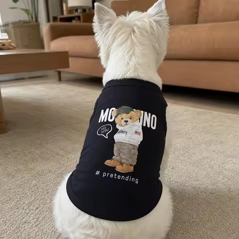 No More Pretending Dog Clothes Spring Summer Autumn Small Medium Chihuahua Yorkie Frenchie Pet Funny