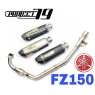Exhaust Project79 FZ150 Yamaha Full System Tabung Muffler FZ150I Carbon Fiber Manifold Ekzos Accesso