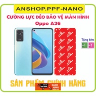 Toughened flexible phone screen protector for Oppo A36