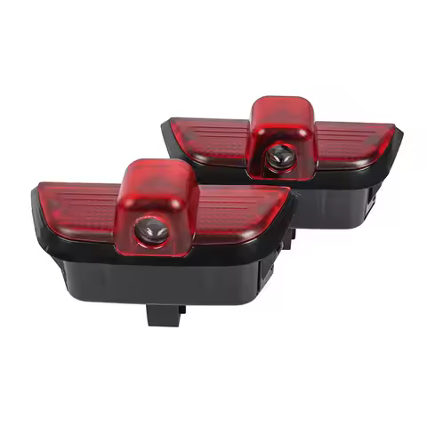 LED Car Door Interior Projector Ghost Shadow Welcome Light Accessories For Mercedes Benz W204 C CLAS