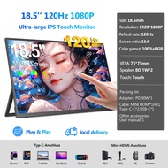 UPERFECT Touchscreen Portable Monitor 18.5'' 1080P Laptops Monitors 120Hz Gaming Monitor FHD Plug&Pl