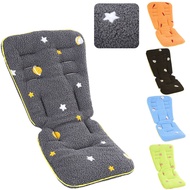 Baby Warm Thickened Stroller Seat Cushion Kids Pushchair Car High Chair Seat Trolley Soft Mattress Baby Cushion Pad Essories