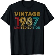 Vintage T-Shirt 35 Years Old Limited Edition Celebrating The 35th Birthday 1987