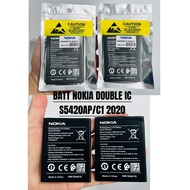 S5420AP/C1 double ic batt batre Baterai Nokia C1 2020 TA-1165 S5420AP C1 Android TA1165 Original Dou