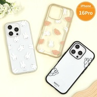 (代購)日本 Miffy & Boris iPhone 16 Pro / iPhone 16 智能手機手提電話透明款顏色邊手機殼 Smartphone Mobile Phone Case IIIIfi