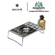 Snowpeak GS-450 Flat Burner camping Gas stove compact for outdoor travel campoutvn A577
