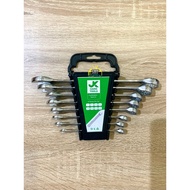 (1 SET) Key Set Spanner 8Pcs Combination Spanner - JK