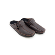 MANWOOD รองเท้าลำลอง หนังแท้ รุ่น CB2104-41 สีน้ำตาล