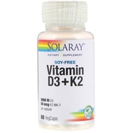 Solaray Vitamin D3 + K2