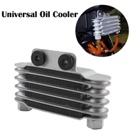 Universal Oil Cooler Durable 5 Rows Original Aluminum 65ml Motorcycle Engine Radiator 100-250CC