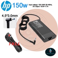 HP 150W laptop adapter Forz book 15 16 17 15U 15VG3-G9, fury 15 17 G7 G8, studio G9-G3 4.5*3.0MM blu