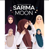 PRELOVED SARIMA MOON Moscrepe Tudung Sarung Labuh Moscrepe Awning Lembut Saiz XL Slimcut