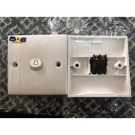 CLIPSAL E31/1RBPRBA One Gang Bell Press Switch (Printed Bell Symbol)