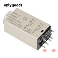 ONLYGOODS Delay Timer, H3Y-2 8-Pin Time Relay, Precision Timing 1/10/30/60S Adjustable Time 24VDC Ti