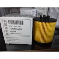 [Oil Tiger] VAG 03C115562 1.4 Tsi Double Pressurized Oil Filter MANN HU712/6X